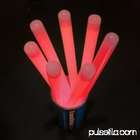 Lumistick 12" Jumbo Glow Sticks, Pink, 20 ct   